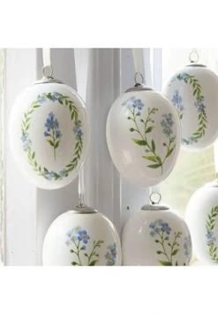 Angebote 🧨 LOBERON Osterei 6er Set Fierolla Weiß/blau Weiß/blau 🌟 -dekoartikel Verkaufsladen unnamed file 102