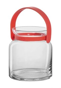 Auslauf 🤩 LEONARDO Windlicht "Colorata", Mit Henkel, 13 Cm 😀