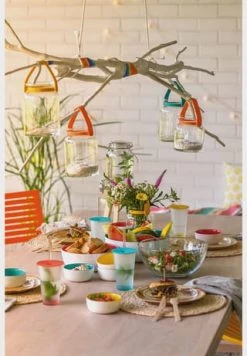 Auslauf 🤩 LEONARDO Windlicht "Colorata", Mit Henkel, 13 Cm 😀 -dekoartikel Verkaufsladen unnamed file 1029