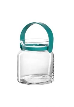 Coupon 🎁 LEONARDO Windlicht "Colorata", Mit Henkel, 13 Cm, Petrol 🌟