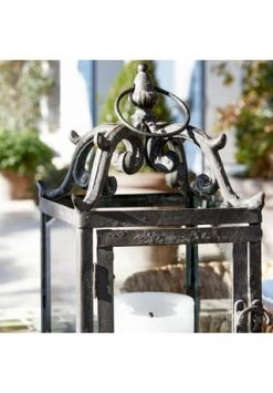 Budget 🔥 LOBERON Laterne Kennmore Antikschwarz 🥰 -dekoartikel Verkaufsladen unnamed file 1060