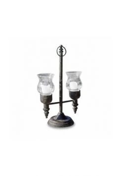 Neu ❤️ LOBERON Windlicht Oiusseau Antikschwarz 🎉