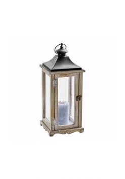 Brandneu ✨ LOBERON Laterne Ethan Antikweiß/grau 👏