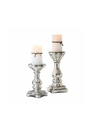 Bester Verkauf 🌟 LOBERON Kerzenständer 2er Set Heloise Antiksilber 🔔 1 Bester Verkauf 🌟 LOBERON Kerzenständer 2er Set Heloise Antiksilber 🔔