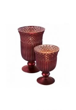 Top 10 😀 LOBERON Windlicht 2er Set Fiammetta Rot ❤️