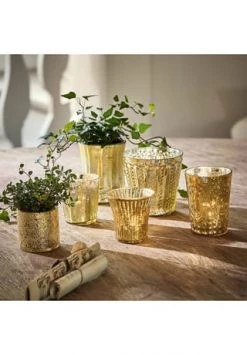 Schlussverkauf ⭐ LOBERON Windlicht 6er Set Nouvel Antikgold ✔️ -dekoartikel Verkaufsladen unnamed file 1128