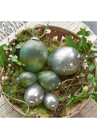 Am billigsten 😍 LOBERON Osterei 6er Set Villanders Grün Grün 👏 2 Am billigsten 😍 LOBERON Osterei 6er Set Villanders Grün Grün 👏 – Bild 2