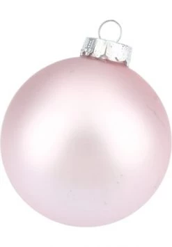 Blitzangebot 🎉 GALERIA Home Weihnachtskugeln, Glas, 8 Cm, 6 Stück ROSE ✔️ -dekoartikel Verkaufsladen unnamed file 160