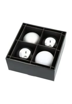 Besorgen 🔥 GALERIA Home Weihnachtskugeln, Glas, 10 Cm, 4 Stück SILBER/ WEISS 👏