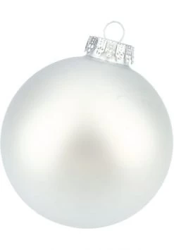Besorgen 🔥 GALERIA Home Weihnachtskugeln, Glas, 10 Cm, 4 Stück SILBER/ WEISS 👏 -dekoartikel Verkaufsladen unnamed file 170