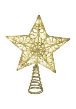 Budget ⌛ GALERIA Home Baumspitze, Stern, LED SILBER 🥰 -dekoartikel Verkaufsladen unnamed file 184