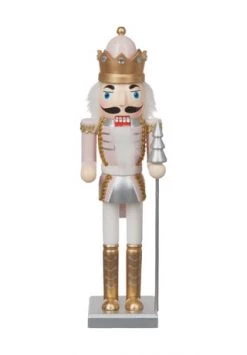 Rabatt 👏 GALERIA Home Nussknacker, 38 Cm ROSE/ GOLD 🎉