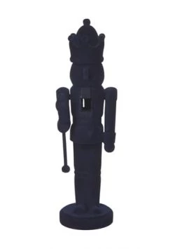 Besorgen 🥰 GALERIA Home Nussknacker, Beflockt, 25 Cm BLAU 🧨