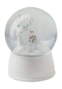 Aktion 😍 GALERIA Home Schüttelkugeln "Waldtiere" WEISS 😉