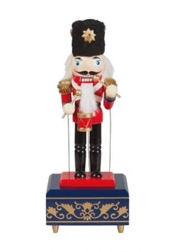 Top 10 😍 GALERIA Home Nussknacker, Musikbox, 30 Cm BLAU 🤩