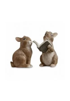 Neu 🧨 LOBERON Hase 2er Set Millyar Braun Braun 🔥