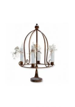 Auslauf 🧨 LOBERON Kerzenhalter Majura Antikbraun Antikbraun ⭐