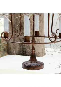 Auslauf 🧨 LOBERON Kerzenhalter Majura Antikbraun Antikbraun ⭐ -dekoartikel Verkaufsladen unnamed file 291