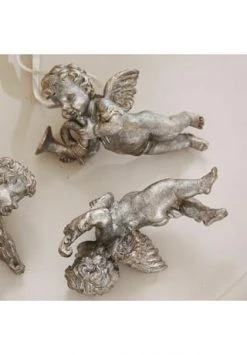 Schlussverkauf 🛒 LOBERON Anhänger 4er Set Sylvie Antiksilber Antiksilber 💯 -dekoartikel Verkaufsladen unnamed file 307