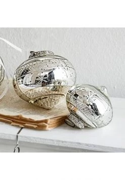 Auslauf 🤩 LOBERON Weihnachtsschmuck 6er Set Sully Antiksilber Antiksilber 🧨 -dekoartikel Verkaufsladen unnamed file 313