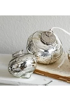 Auslauf 🤩 LOBERON Weihnachtsschmuck 6er Set Sully Antiksilber Antiksilber 🧨 -dekoartikel Verkaufsladen unnamed file 314