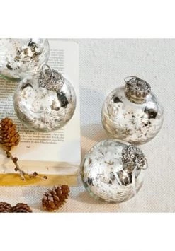 Schlussverkauf ⭐ LOBERON Weihnachtsschmuck 6er Set Thorens Antiksilber Antiksilber 🎁 -dekoartikel Verkaufsladen unnamed file 319