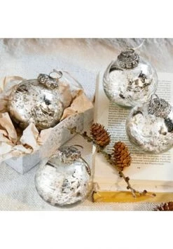 Schlussverkauf ⭐ LOBERON Weihnachtsschmuck 6er Set Thorens Antiksilber Antiksilber 🎁 -dekoartikel Verkaufsladen unnamed file 320