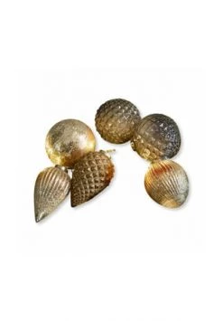 Beste Bewertungen von ❤️ LOBERON Weihnachtsschmuck 6er Set Layounne Antiksilber/grau Antiksilber/grau 😍