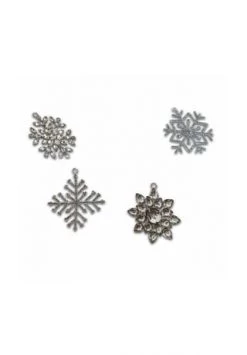 Großhandel 😉 LOBERON Anhänger 4er Set Gnistras Silber Silber ✨