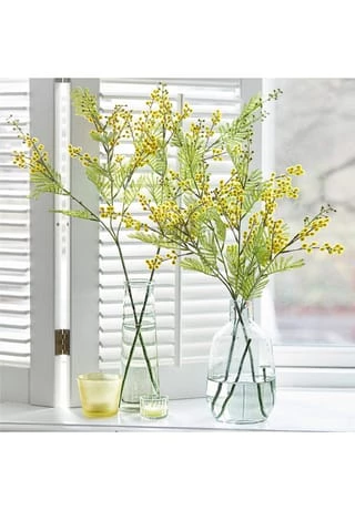 Auslauf 🎁 LOBERON Deko-Blume 4er Set Gillery Grün/gelb Grün/gelb ✔️ 3 Auslauf 🎁 LOBERON Deko-Blume 4er Set Gillery Grün/gelb Grün/gelb ✔️ – Bild 3