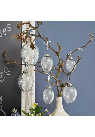 Schlussverkauf 🤩 LOBERON Anhänger 6er Set Efrier Klar Klar ⌛ 2 Schlussverkauf 🤩 LOBERON Anhänger 6er Set Efrier Klar Klar ⌛ – Bild 2