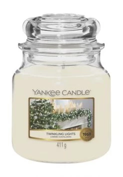 Brandneu ❤️ YANKEE CANDLE® Duftkerze "Twinkling Lights", 411 G 411g 🥰