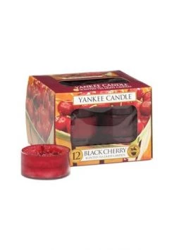 Brandneu 👏 YANKEE CANDLE® Teelichter "Black Cherry" ROT ⭐