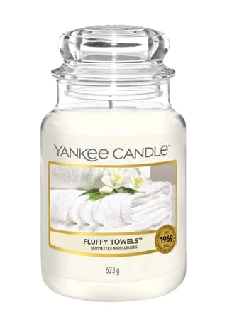Rabatt 👏 YANKEE CANDLE® Duftkerze "Fluffy Towels" WEISS 🎁 1 Rabatt 👏 YANKEE CANDLE® Duftkerze "Fluffy Towels" WEISS 🎁