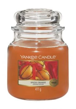 Blitzangebot 😉 YANKEE CANDLE® Duftkerze Klassik "Spiced Orange", 411 G Orange 😉