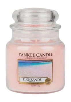 Budget 🎉 YANKEE CANDLE® Duftkerze "Pink Sands", 411 G Pink Sands 🤩