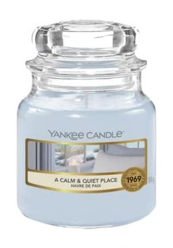 Beste Bewertungen von 💯 YANKEE CANDLE® Duftkerze "A Calm & Quit Place", 104 G Hellblau 😍
