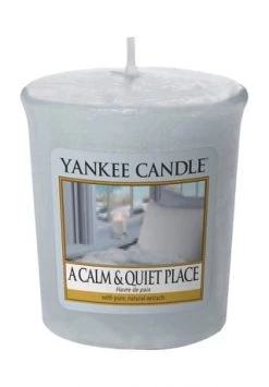Schlussverkauf 😉 YANKEE CANDLE® Duftkerze " A Calm & Quit Place", 49g Eisblau 🛒