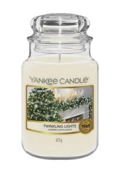 Top 10 🔔 YANKEE CANDLE® Duftkerze "Twinkling Lights", 623 G Weiß ⭐