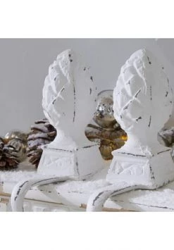 Bester Verkauf 😀 LOBERON Eisenzapfen 2er Set Lucielle Antikweiß Antikweiß 🧨 -dekoartikel Verkaufsladen unnamed file 64