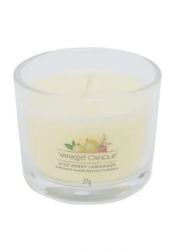 Am billigsten ⭐ YANKEE CANDLE® Duftkerze "Iced Berry Lemonade", 3er-Pack, 37 G GELB 👍
