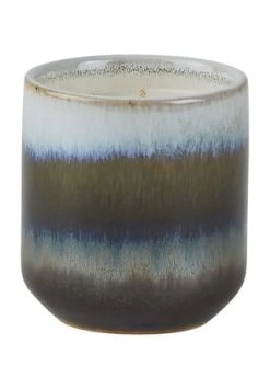 Schlussverkauf 💯 Villa Collection Duftkerze, Baumwollblüte, Ø 7 Cm Weiss Keramik ❤️