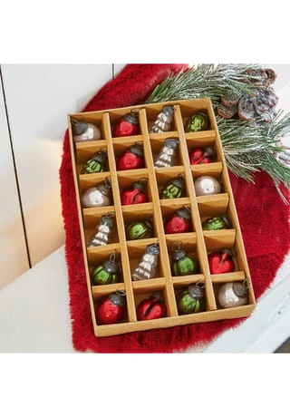 Blitzangebot 🎁 LOBERON Weihnachtsschmuck 24er Set Timur Bunt Bunt 🔔 2 Blitzangebot 🎁 LOBERON Weihnachtsschmuck 24er Set Timur Bunt Bunt 🔔 – Bild 2