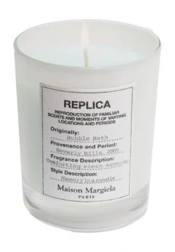 Billig 🔥 Maison Margiela Replica Duftkerze "Bubble Bath", 165 G WEISS 🥰