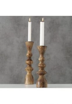 Bestes Angebot 👏 PURE DAY Kerzenständer-Set, 2-tlg. Livia 🔔 -dekoartikel Verkaufsladen unnamed file 765