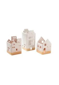 Aktion 🤩 PURE DAY Teelichthalter-Set, 3-tlg. Ronda 👏