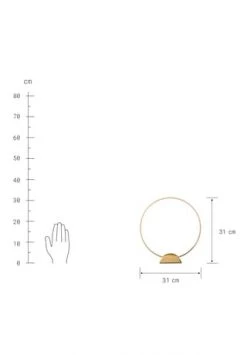 Top 10 😀 BUTLERS® LUNA Kerzenhalter Messing Ø31cm ❤️ -dekoartikel Verkaufsladen unnamed file 852