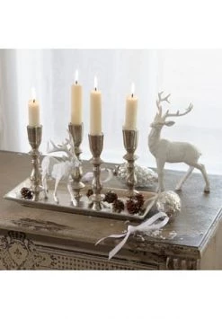 Am billigsten 🔔 LOBERON Kerzentablett Delano Silber 🛒 -dekoartikel Verkaufsladen unnamed file 918