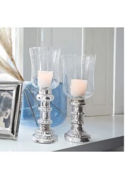 Angebote 💯 LOBERON Windlicht 2er Set Ely Klar/silber 👍 -dekoartikel Verkaufsladen unnamed file 926