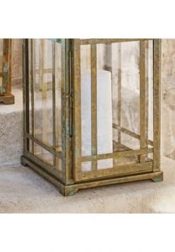 Rabatt 🎁 LOBERON Laterne 2er Set Chasse Antikbraun 🔥 -dekoartikel Verkaufsladen unnamed file 938